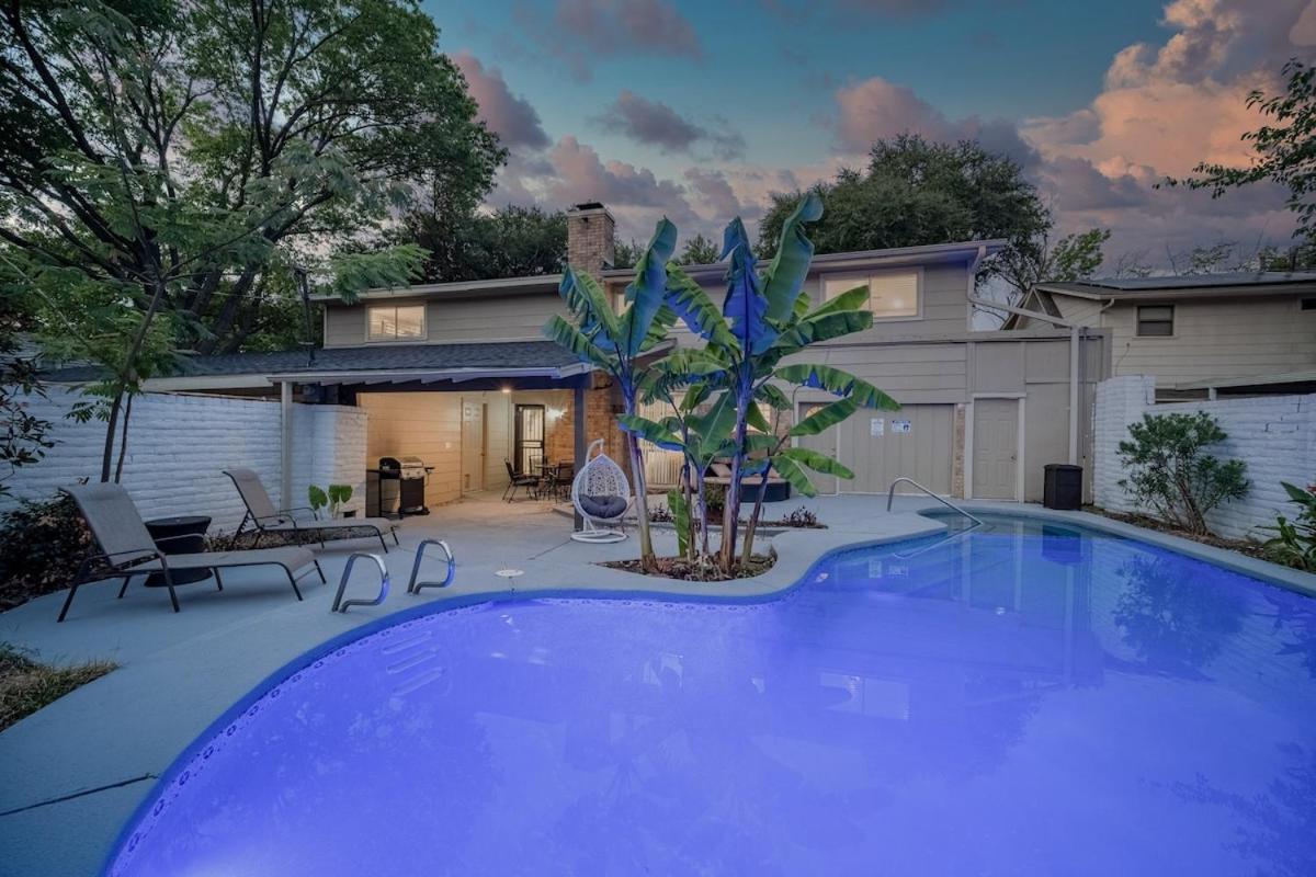 Stunning 5Br 2Ba Holiday Home With Private Pool And Cinema Dallas Esterno foto